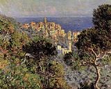 Claude Monet View of Bordighera painting